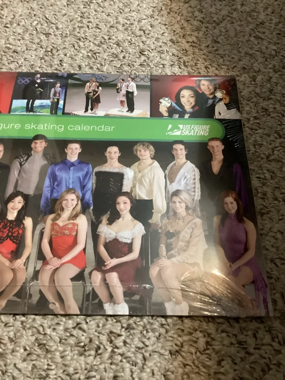 2011 U.S. Figure Skating Wall Calendar - Sealed - Full Color
